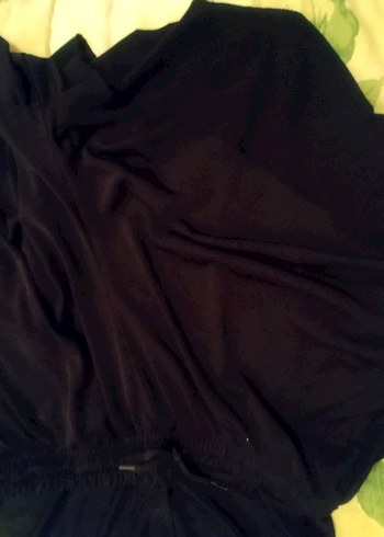 Siyah Mini Drapeli Kadın Mayo - Görsel 6