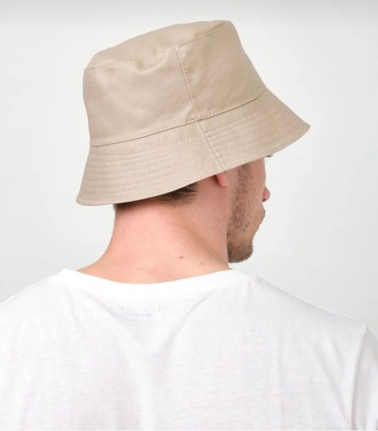 Bej Minimalist unisex plaj günlük sapka - Görsel 2