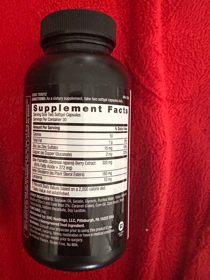 GNC Erkekler için Prostat Formülü 60 Yumuşak Kapsül - Görsel 2