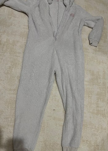 Kadın Gri Kapüşonlu uyku tulumu - Görsel 3