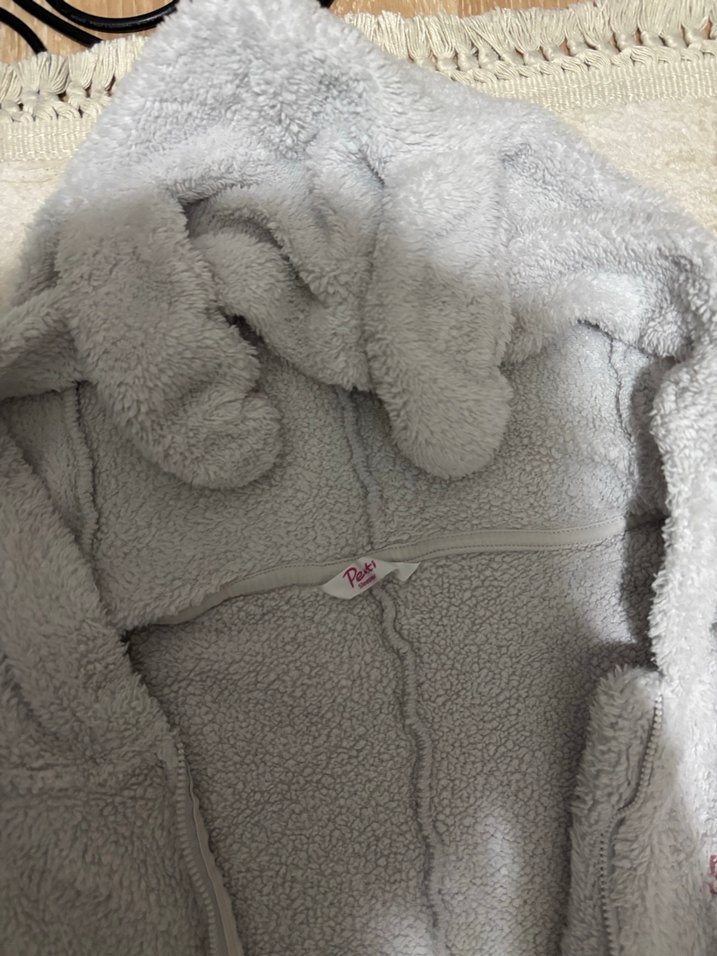 Kadın Gri Kapüşonlu uyku tulumu - Görsel 2