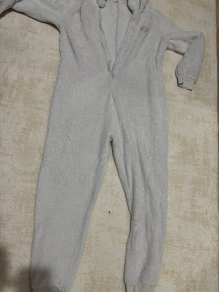 Kadın Gri Kapüşonlu uyku tulumu - Görsel 3