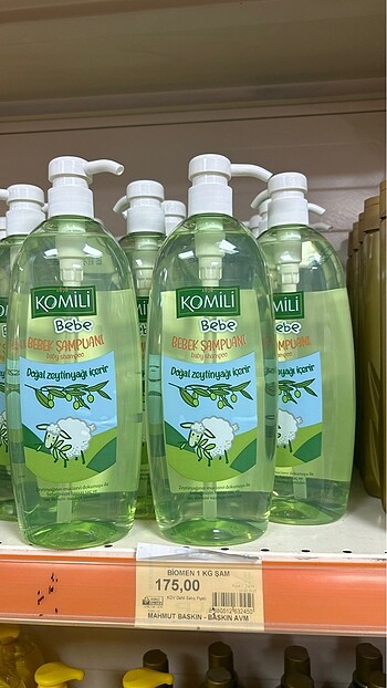 Komili bebek şampuanı