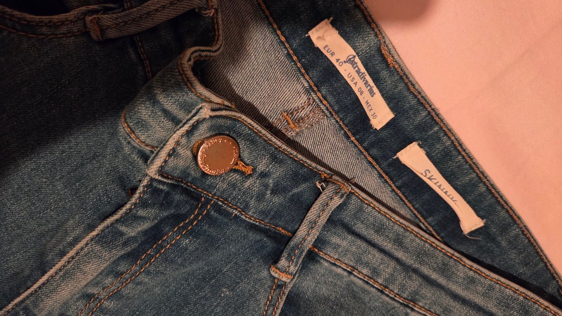 stradivarius skinny jean Pantolon - Görsel 2