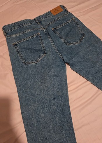 Bershka straight mom jean - Görsel 2
