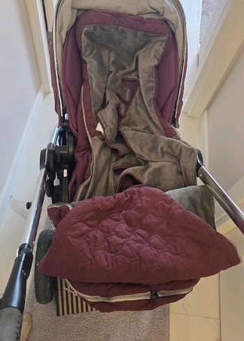 mamas papas ocarro bordo bebek arabası ve puseti - Görsel 8