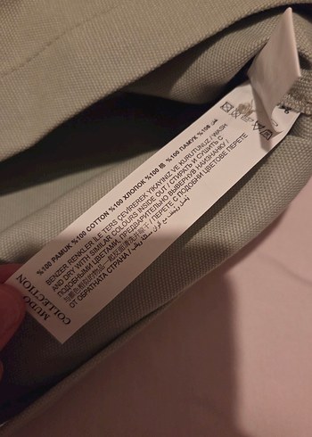 Mudo açık küf yeşili kemerli etek - Görsel 8