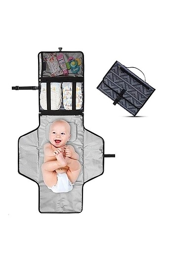 Beden Bebek Alt Açma Örtüsü Fonksiyonel Bakım Çantası Alt Açma Minderi