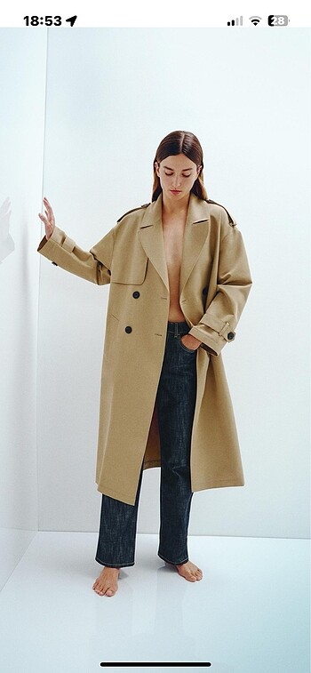 ZARA VİRAL KENDİLİĞİNDEN KEMERLİ JEAN