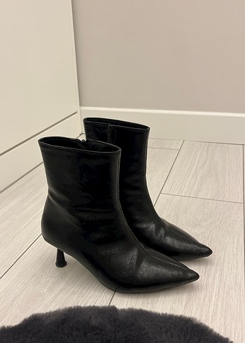 Topuklu bot 4 cm - Görsel 2