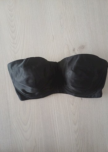 Minimalist Siyah Goth Sütyen-Altan