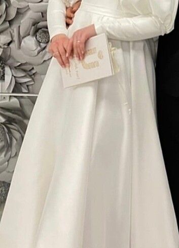 Zara Tesettür nikah elbisesi