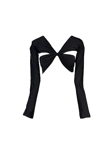 Diğer Uzun Kollu Crop Top