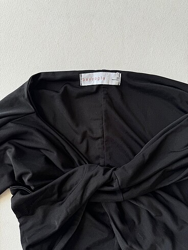 xs Beden Uzun Kollu Crop Top