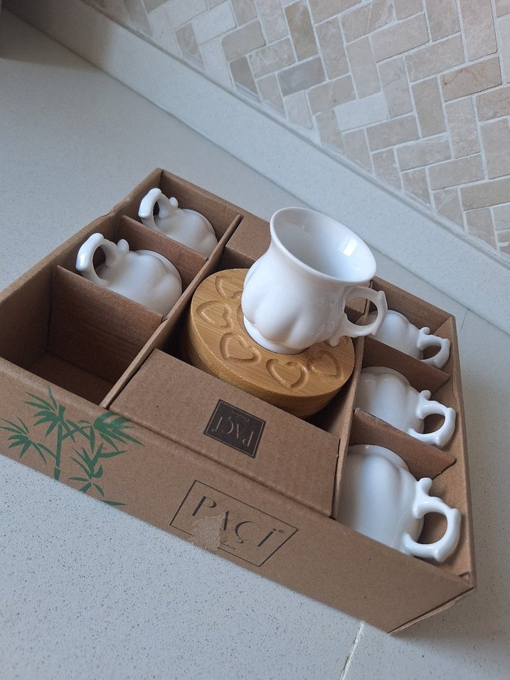 Paşabahçe Victoria 6'lı Beyaz Bardak Seti - Görsel 3