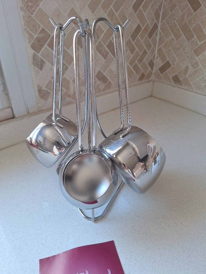 Emsan Robusta 4 Parça Cezve Seti Bordo - Görsel 2