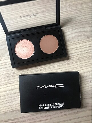 Mac ikili far paleti (all that glitters, espresso)