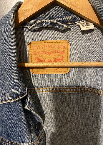 Düğmeli Kadın Mavi Denim Ceket - Görsel 3