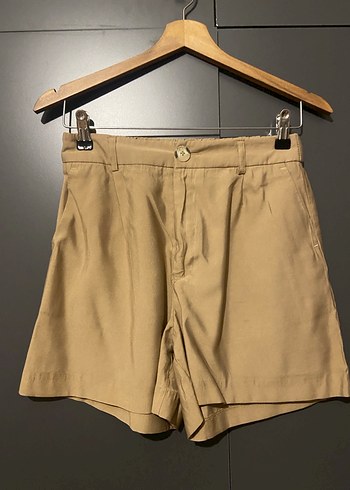 Bej Kemerli Kolsuz Kısa Takım - Görsel 5