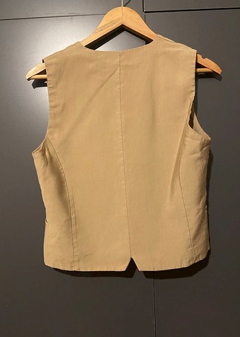 Bej Kemerli Kolsuz Kısa Takım - Görsel 4