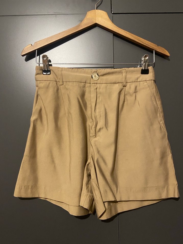 Bej Kemerli Kolsuz Kısa Takım - Görsel 5