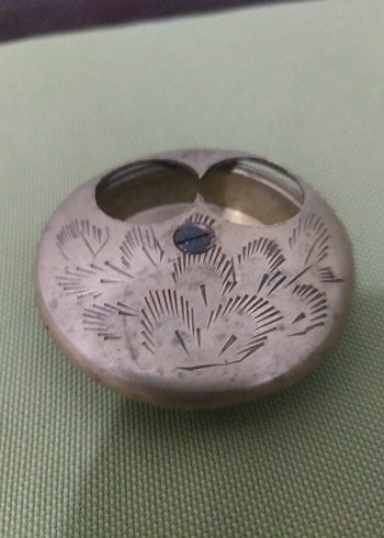 Pırinç Misk kutusu VINTACE ANTİKA KOKULUK - Görsel 5