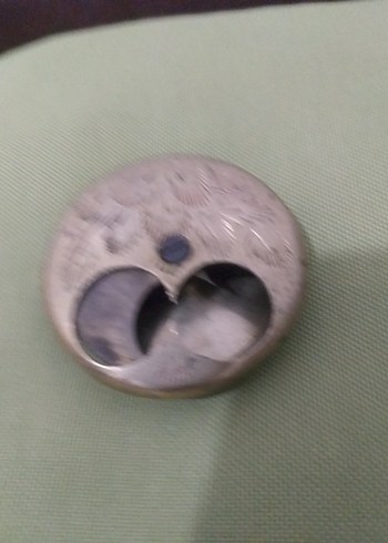 Pırinç Misk kutusu VINTACE ANTİKA KOKULUK - Görsel 4