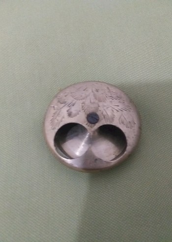 Pırinç Misk kutusu VINTACE ANTİKA KOKULUK - Görsel 3