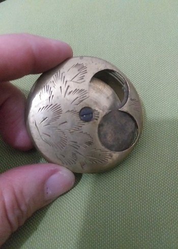 Pırinç Misk kutusu VINTACE ANTİKA KOKULUK - Görsel 8