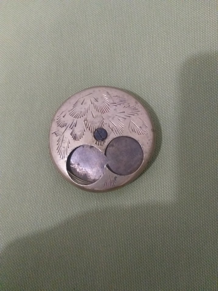 Pırinç Misk kutusu VINTACE ANTİKA KOKULUK - Görsel 2