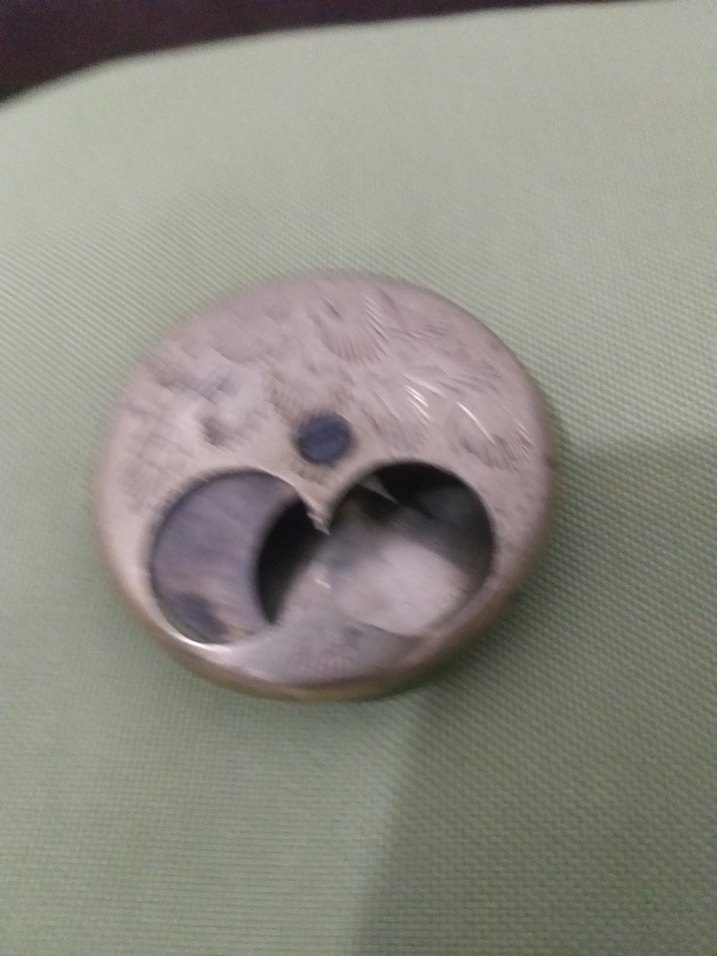 Pırinç Misk kutusu VINTACE ANTİKA KOKULUK - Görsel 4