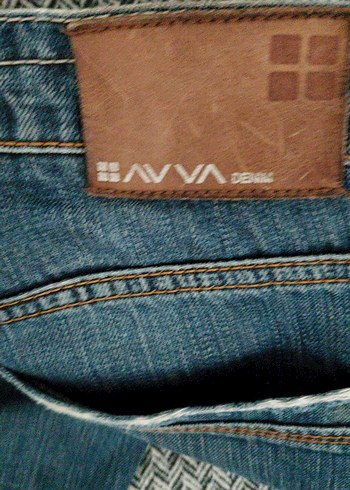 KADIN AVVA Mavi Denim Regular Fit Jean - Görsel 4