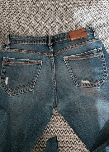 KADIN AVVA Mavi Denim Regular Fit Jean - Görsel 5