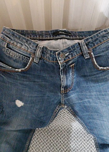 KADIN AVVA Mavi Denim Regular Fit Jean - Görsel 2