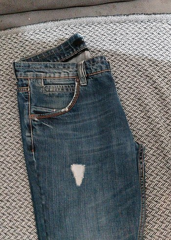 KADIN AVVA Mavi Denim Regular Fit Jean - Görsel 8