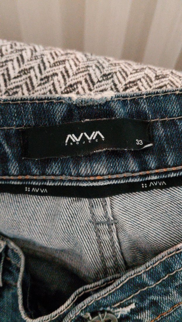 KADIN AVVA Mavi Denim Regular Fit Jean - Görsel 3