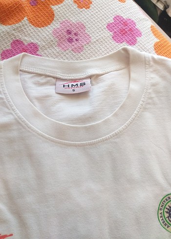 Beyaz Baskılı Çocuk Atlet HIMS - Görsel 6