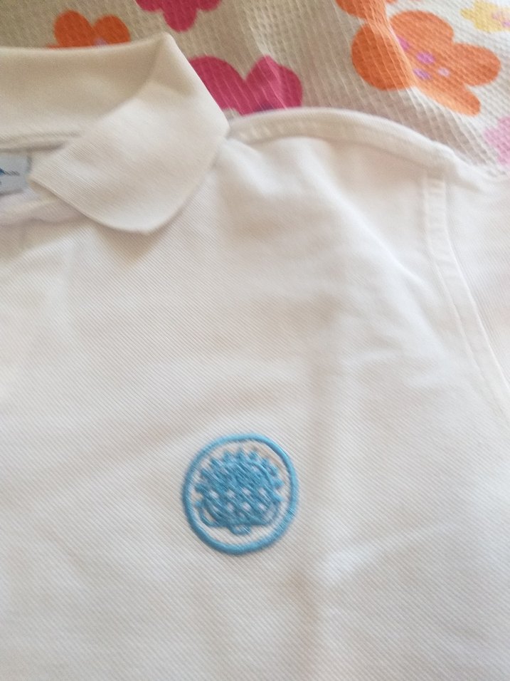 Düğmeli Beyaz Erkek Çocuk Polo Tişört - Görsel 4