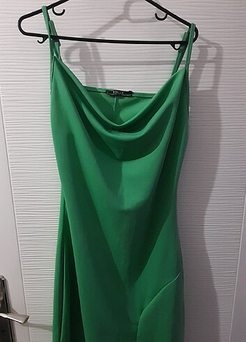 s Beden yeşil Renk Harika yazlık kısa elbise