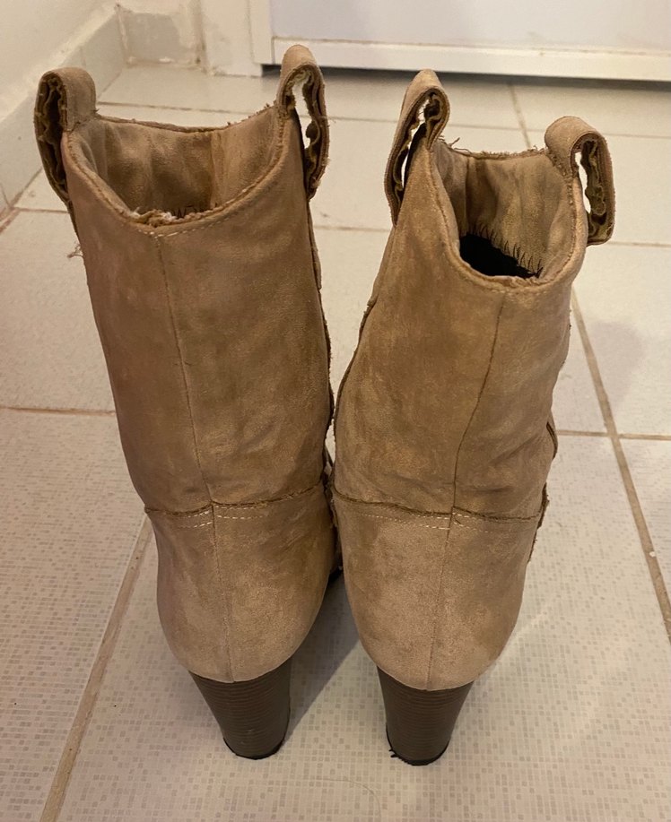 Süet kovboy çizme - Görsel 2