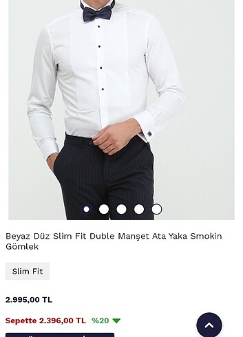 Smokin damat gömleği sıfırdır kip marka 