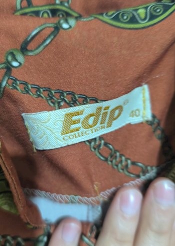 Zincir Detaylı Uzun Bohem Elbise - Görsel 3