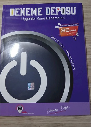 Deneme Deposu Üçgenler Konu Denemeleri