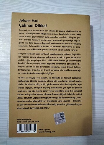  Çalınan Dikkat - Johann Hari