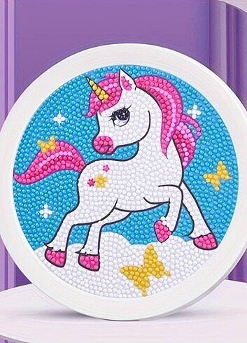 Çocuklar için 5D Unicorn Elmas Boyama Kiti 