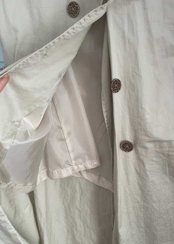 Bej Uzun Keten Kadın Trençkot fiyat sorunuz lütfen - Görsel 7