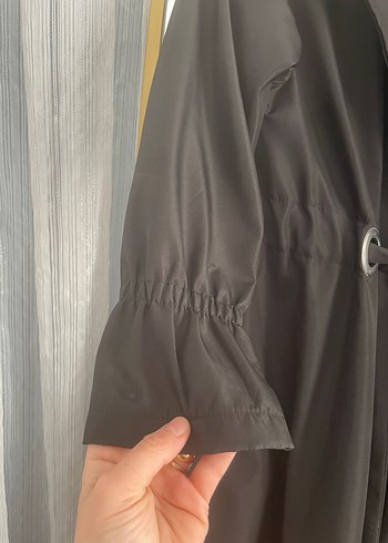 Bej Uzun Keten Kadın Trençkot fiyat sorunuz lütfen - Görsel 4