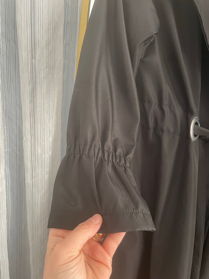 Bej Uzun Keten Kadın Trençkot fiyat sorunuz lütfen - Görsel 4