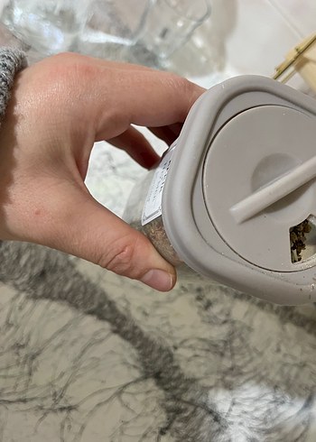 Pembe Kalp Desenli Seramik Baharatlık Seti - Görsel 3