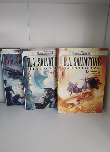 R.A. Salvatore 1-2-3 . Kitaplar 